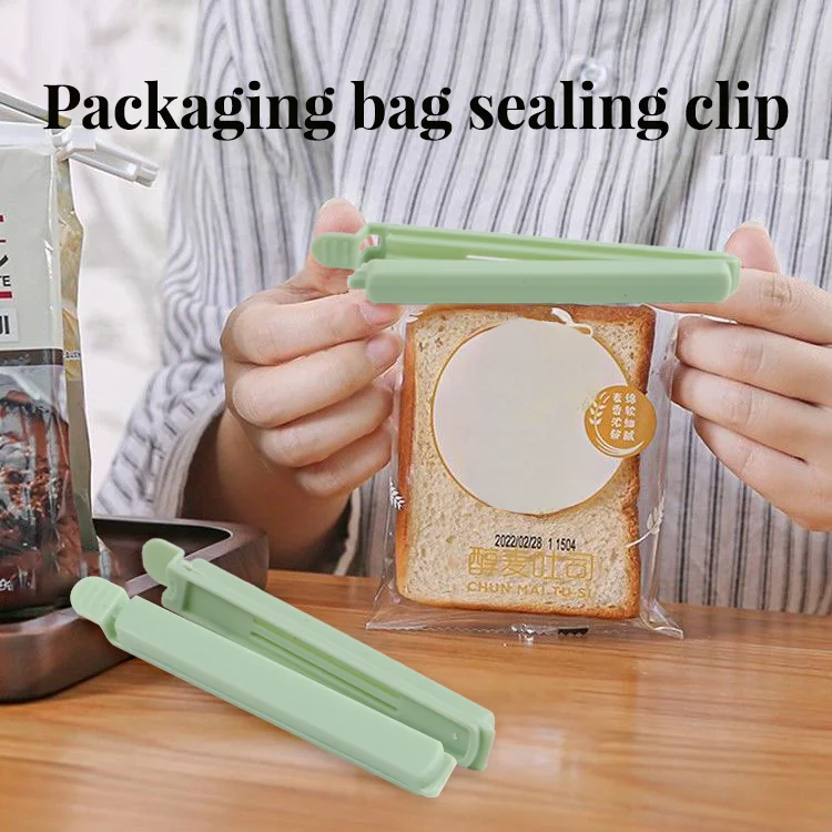 Strong Hold Food Bag Sealer Clips, Reusable Kitchen Storage Clamps for Chips,Snacks,Frozen Food, Household Kitchen Gadgets Tools