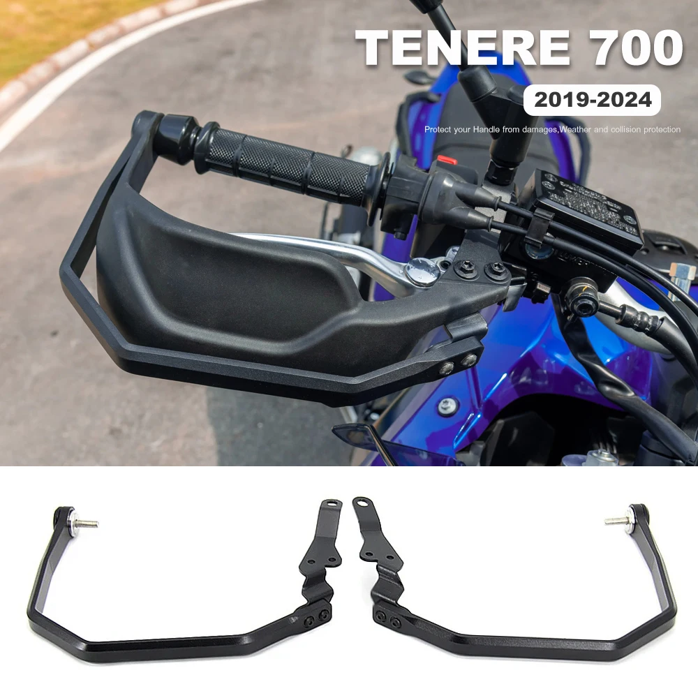 

Tenere700 Motorcycle Accessories Hand Guard Protector Handle Crash Bar Protectors Kit FOR Yamaha Tenere 700 2019-2024 2023 2022