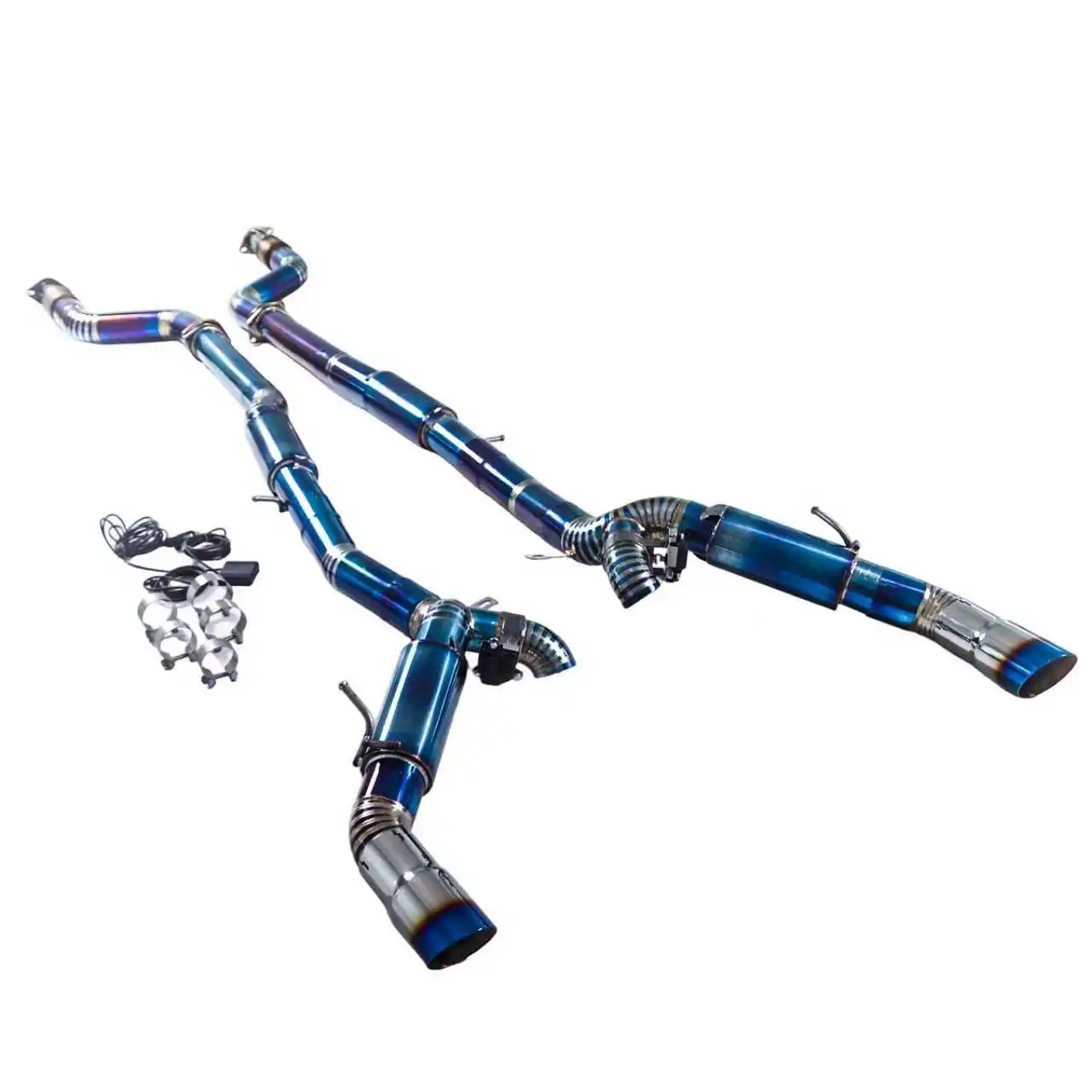 GFC/ Suitable for 2013-2024 Infiniti Q50 3.0L 3.7L catback titanium alloy front middle tail performance exhaust 114 tip