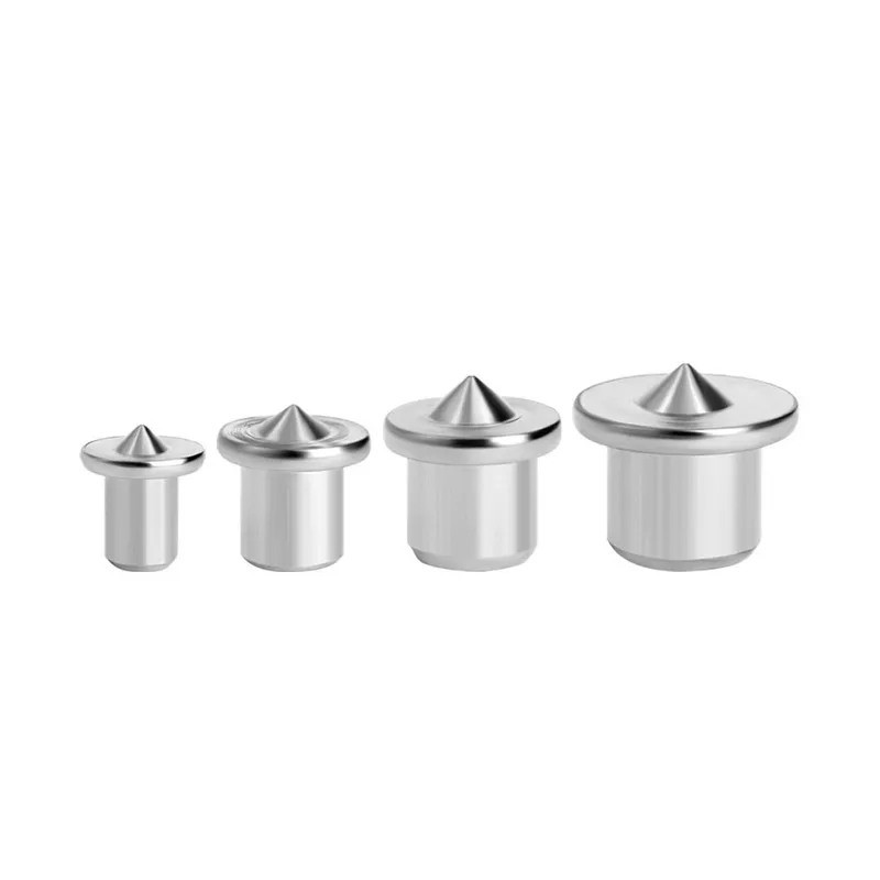10 pcs 12mm Precision Drill Guides, Sturdy Metal Material, Cabinet Drilling Guide Furniture Assembly, Compact Portable