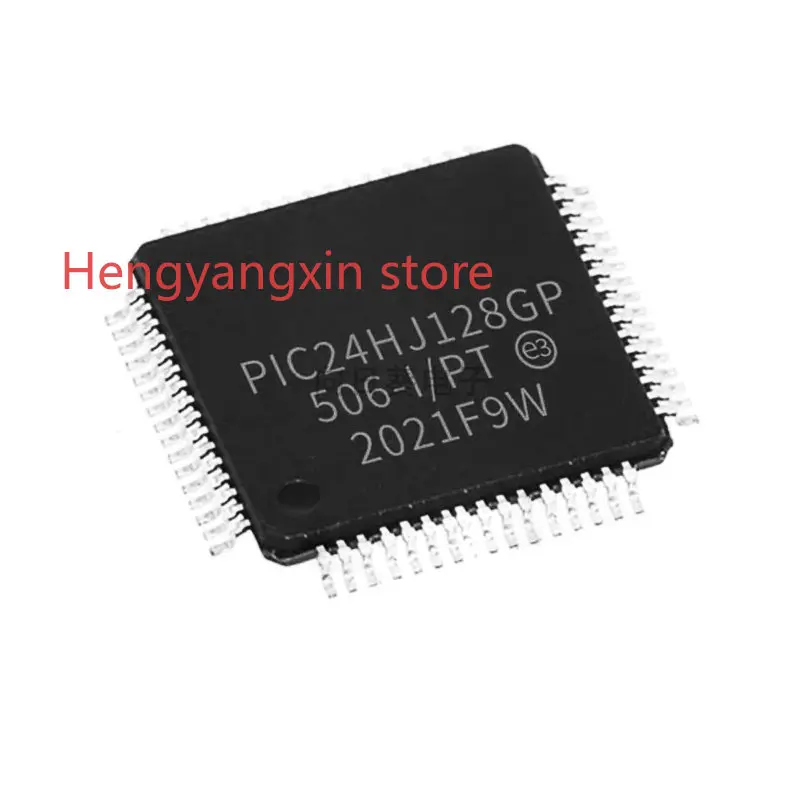 

5 PCS / LOT PIC24HJ128GP506-I/PT TQFP-64 PIC24HJ128GP506T-I/PT Embedded Microcontrollers , 16-bit Microcontrollers - MCU, New