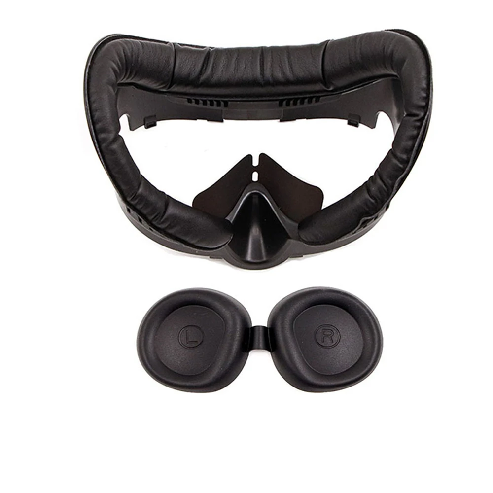 Leather Replacement Facial Interface Bracket For Meta Quest 3 PU Leather Breathable Sweat Guard Face Pad VR Accessories