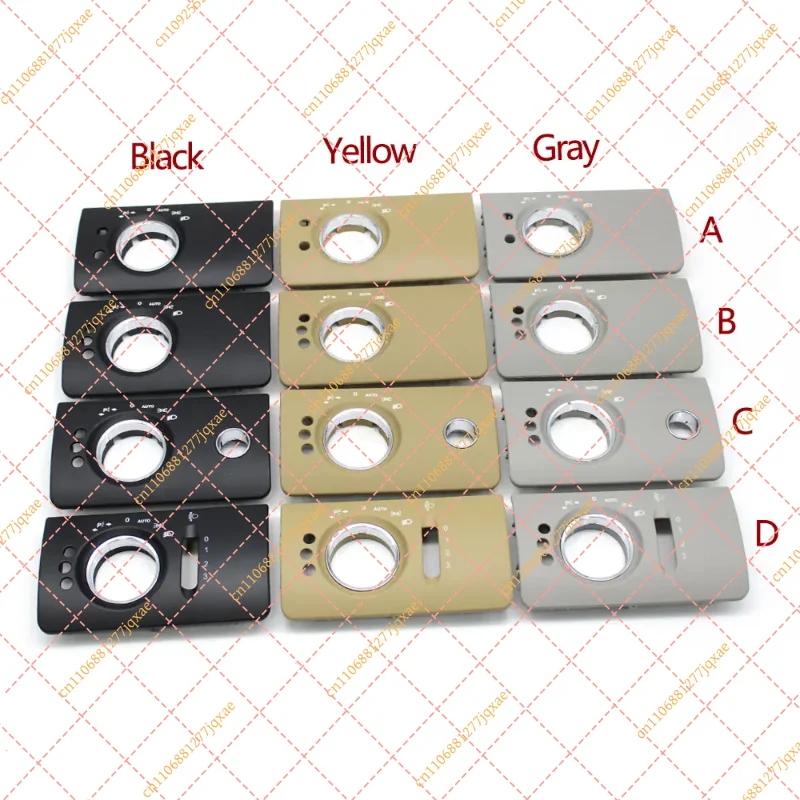 Car Interior Headlight Switch Panel Trim Replacement for W164 ML GL 300 350 450 500 2005-2011