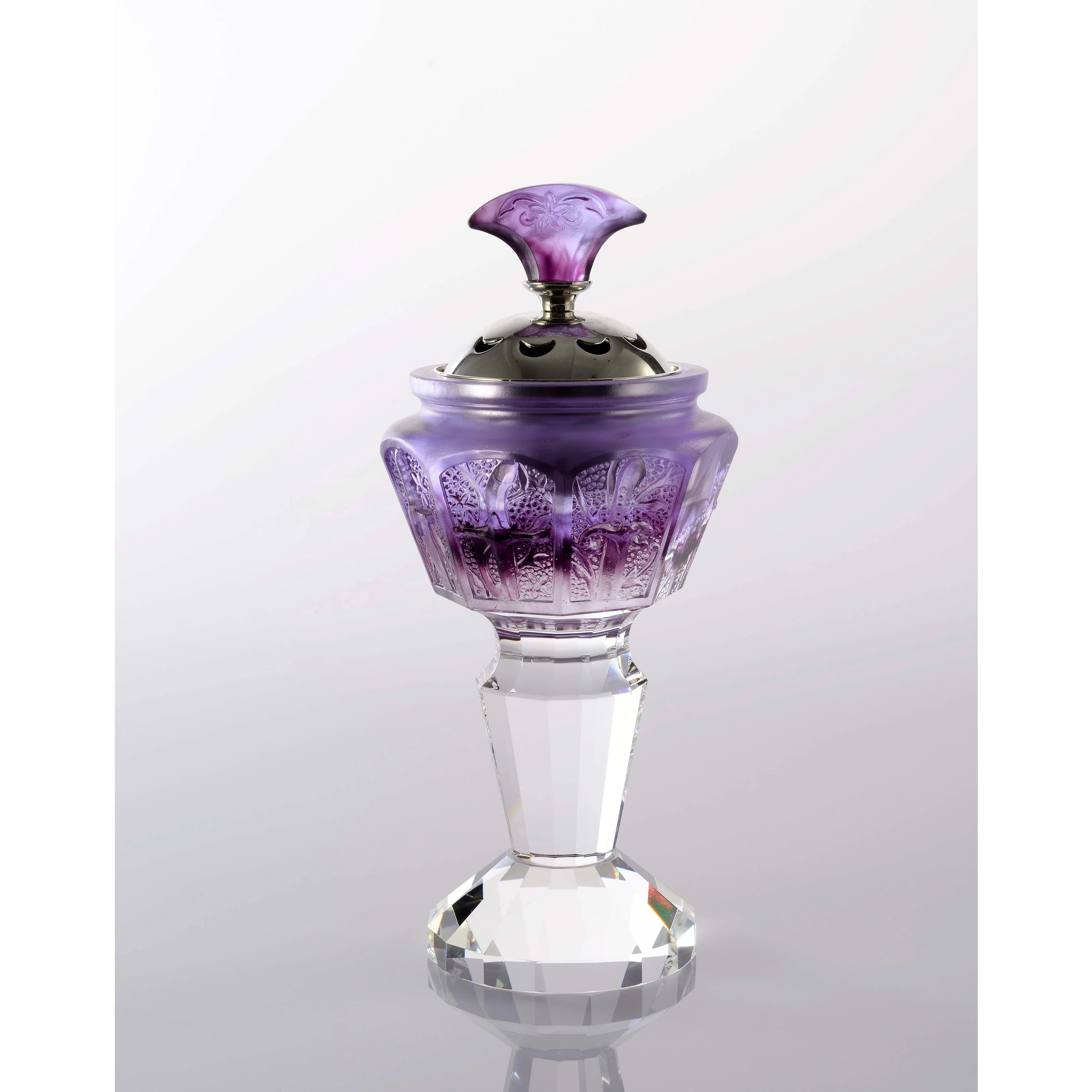 Hot sale big  traditional censer crystal  Incense Oil Burner For Home Decor