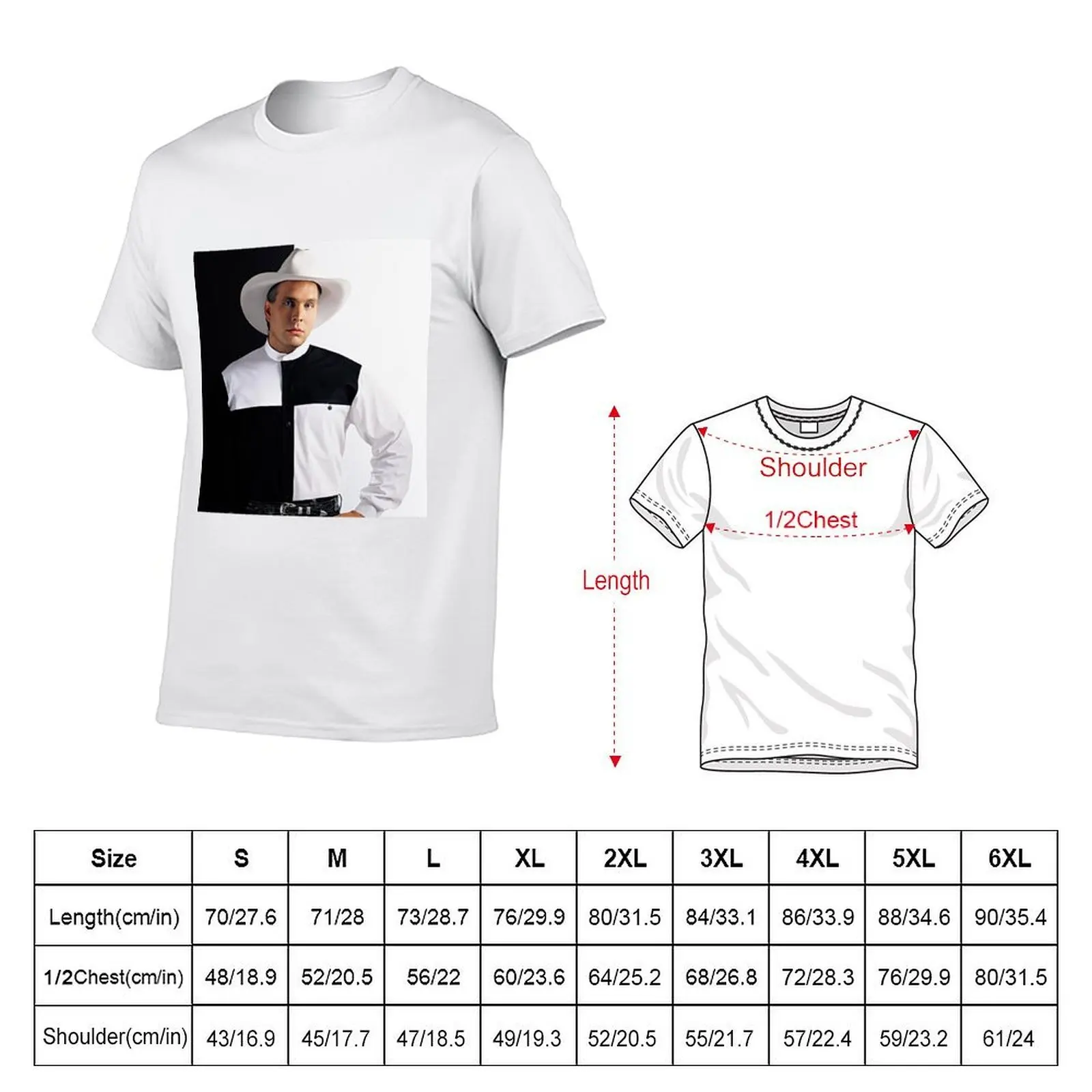 Garth Brooks stadium tour mur2 2019 kell T-Shirt vintage t shirts cotton man t-shirts men clothes