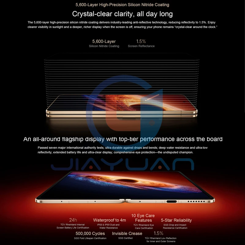 New Arrivals Original HONOR Magic V6 5G Foldable Flagship 7.95