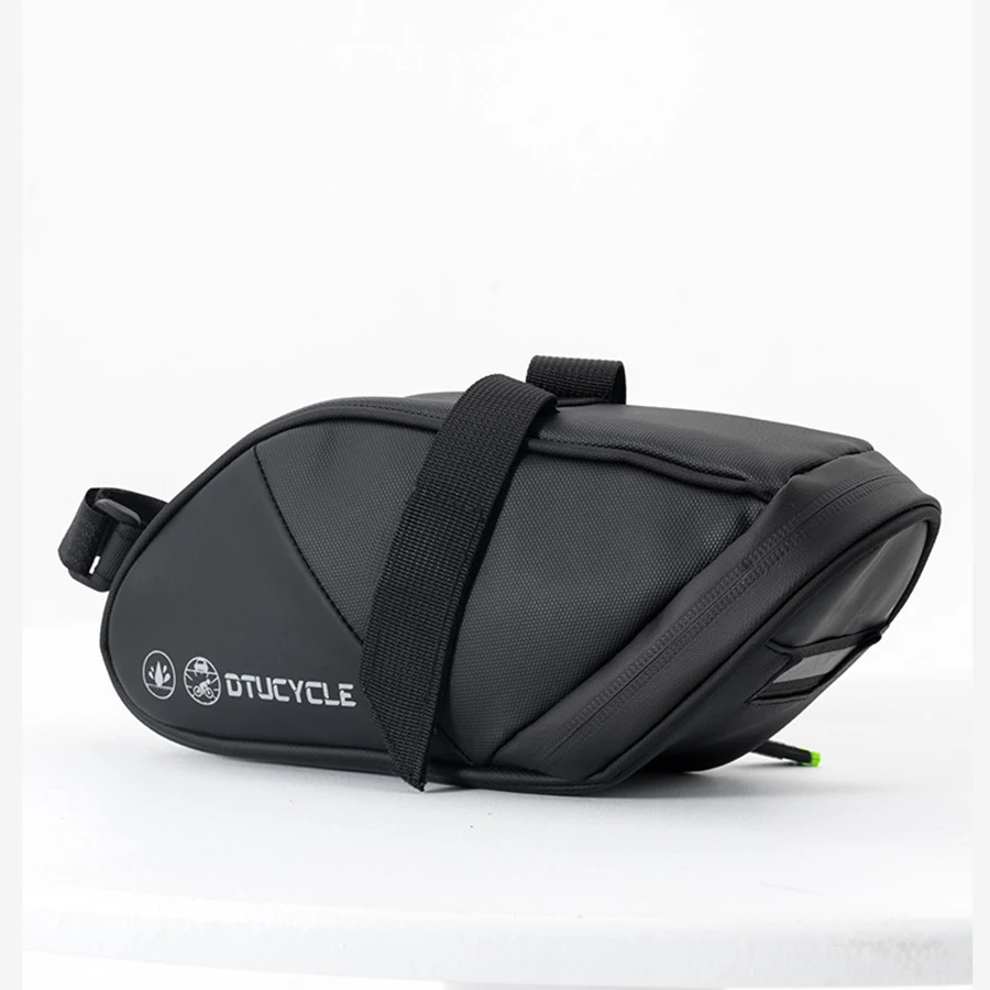 AliExpress NONE Waterproof Nylon Mountain Bike Saddle Storage Bag, Rear Seat Tool Pouch Multifunctional Outdoor Cycling Accessories