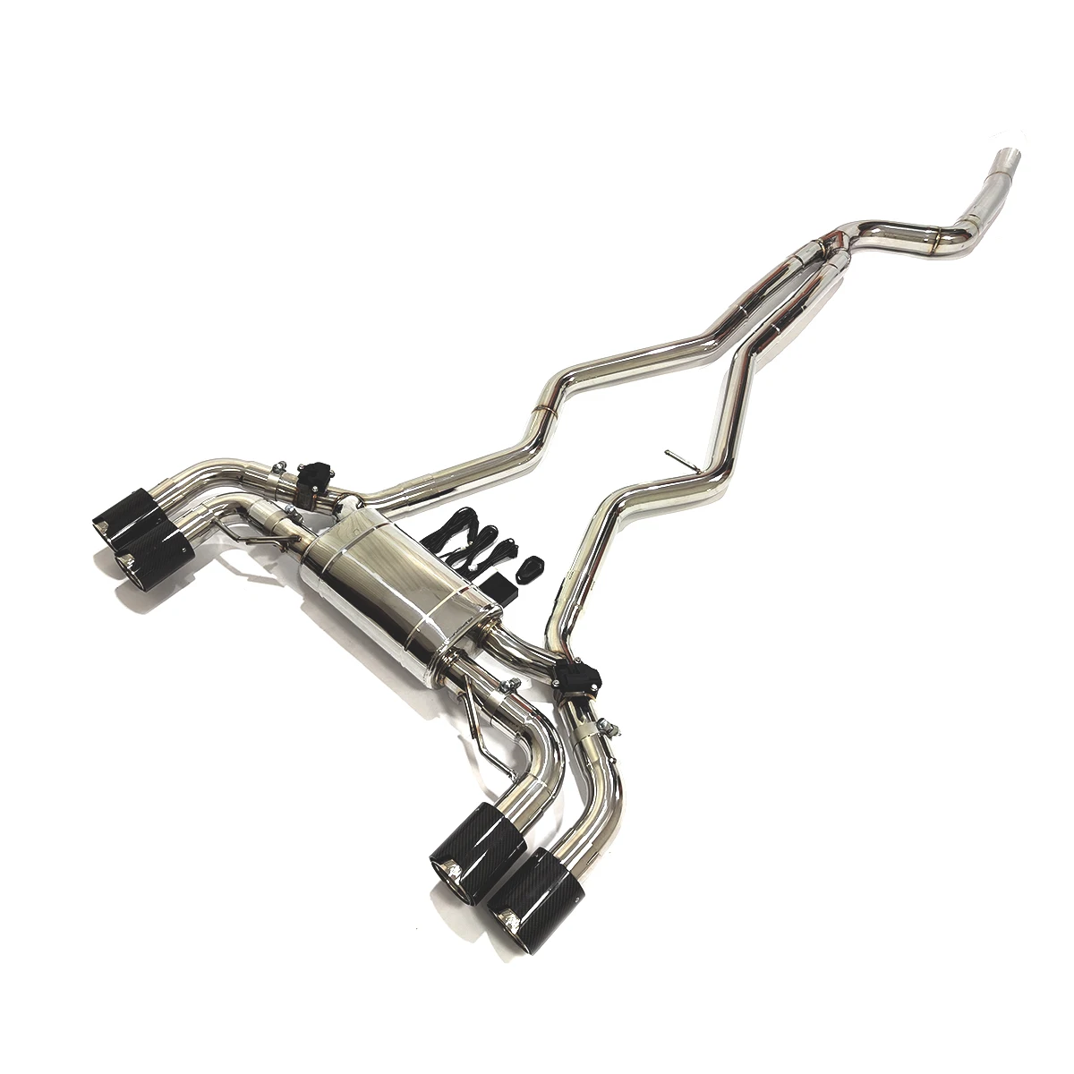 

Ecnal for 2018-2023 G42 M240i B58 3.0T M Tail Throat Stainless Steel Valve Exhaust