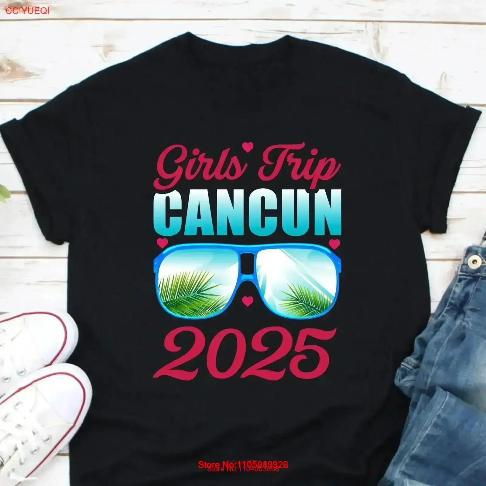 

Футболка Trip Cancun для девочек 2025 года, Мексиканская футболка для девочек Cruising Weekend, винтажная стильная дизайнерская одежда, универсальная модная мягкая одежда