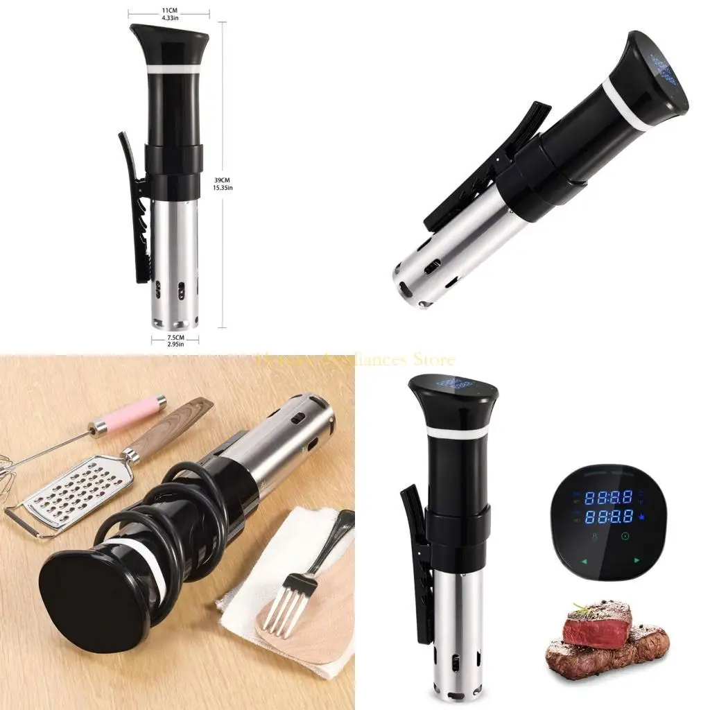 

D0AB Sous-Vide Cooker Precise Temperature Control Thawing Device Cooking Pot Immersion Circulator for Steak