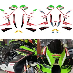 モーターサイクル反射ステッカー,防水,カワサキZX-10R,zx10r,バイクアクセサリー,ボディ反射ステッカー,2021, 2022