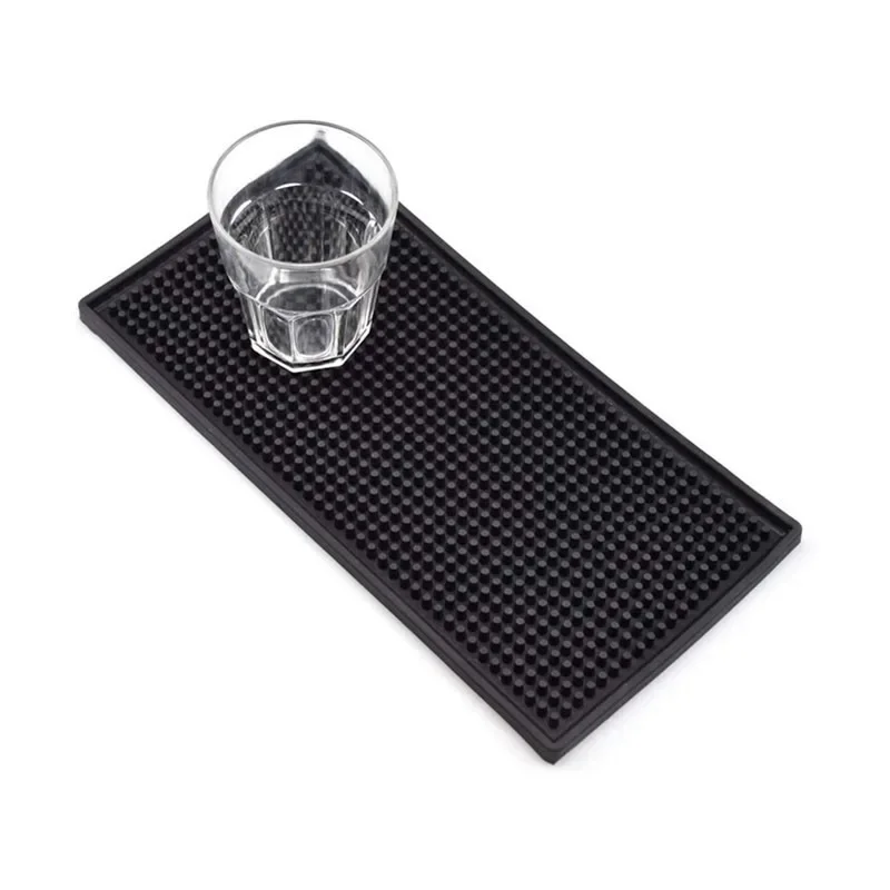 

Durable Drain Service Spill Mat for Home Bar Cafe Bar Mat Anti-slip PVC Cafe Mats Home Cup Mat Waterproof Heat Resistant
