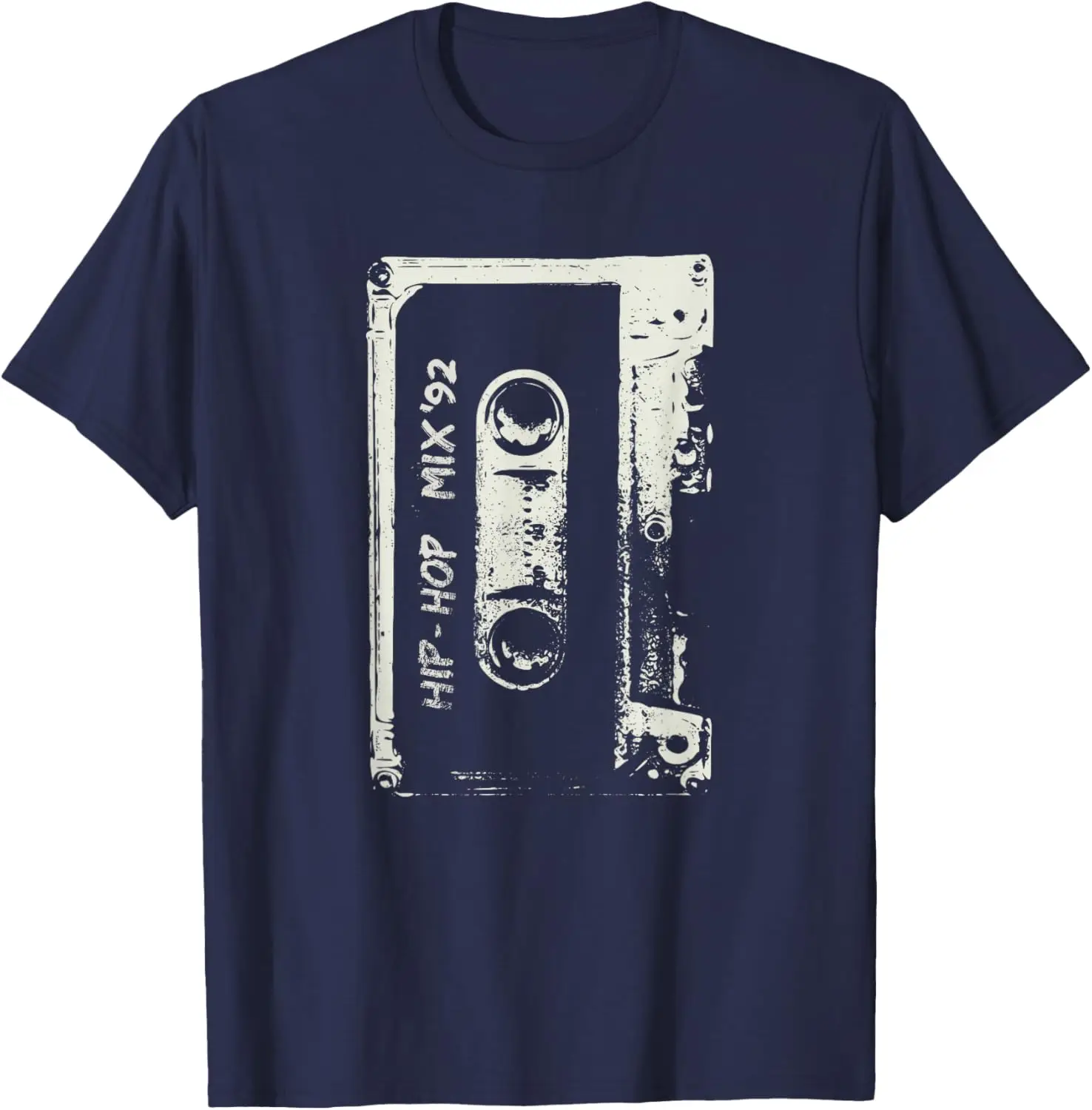 Hip Hop Rap Mixtape Cassette DJ Retro 90s T-Shirt 100% Cotton O-Neck Short Sleeve Summer Casual Mens T-shirt Streetwear