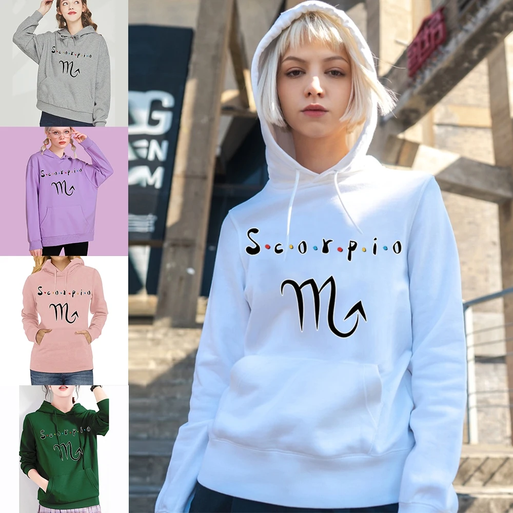 Sudaderas con capucha de manga larga para hombre y mujer, jerseys informales a la moda Harajuku, Tops con patrón de constelación, otoño