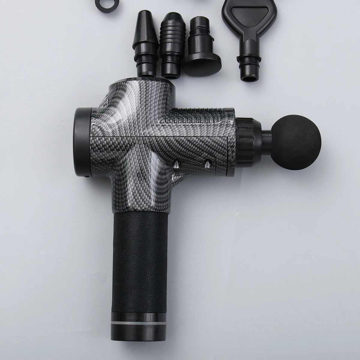 

1 комплект профессионального массажера для мышц (фасциального пистолета) с аккумулятором 2500 мАч, портативный, для фитнеса