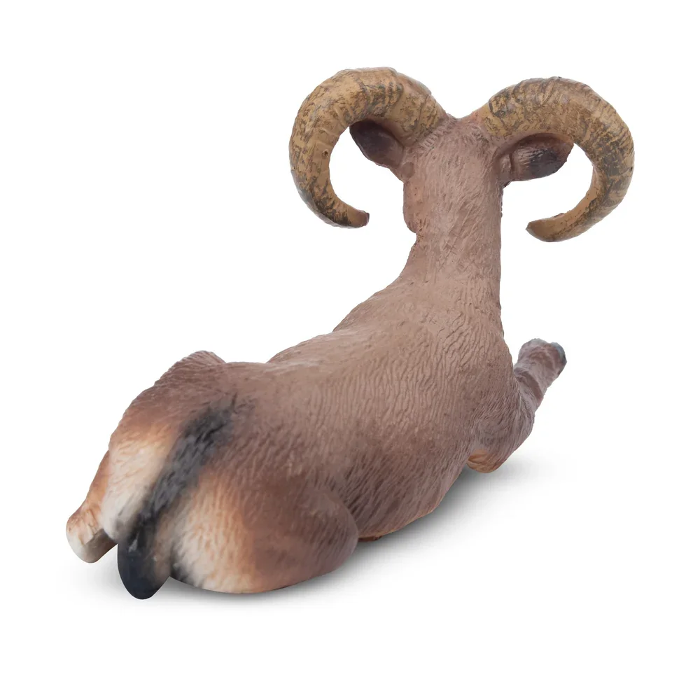 Toymany Simulation Bighorn Sheep Wildlife Animal Model Toy Mini Figures Dolls Action Figurines Toys Children Gift Cake Decoratio