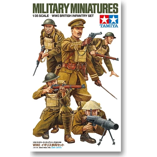 

Tamiya 35339 static assembled model toy 1/35 scale For World War I British infantry soldier suit model kit