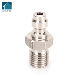 1 peça acopladores rápidos 8mm acessórios de conexão rápida 1/8npt 1/8bspp m10x1 adaptador de recarga de rosca peças e acessórios de bombas de ar