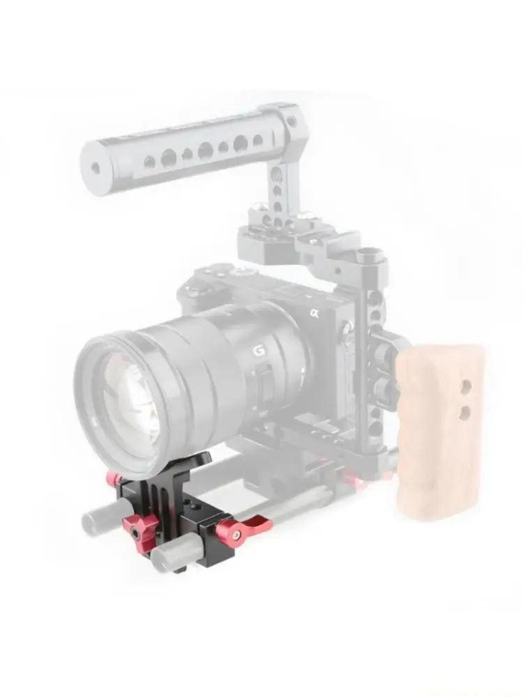 

M5TD Lens Support Bracket Holder With Double 15mm Clamp Adapter For DSLR Camera