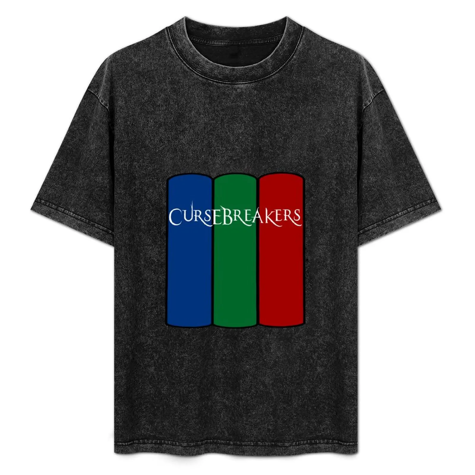 

Cursebreakers Bookstack T-Shirt Lightweight Basic Short Sleeve Shirt