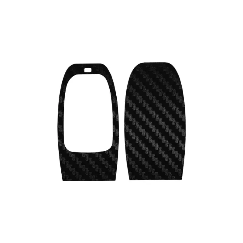 Carbon Fiber Car Key Protection Sticker for Audi A4 A6 RS4 A5 A7 A8 S5 RS5 Q5 S5 S6 Smart Key Refitting Accessories