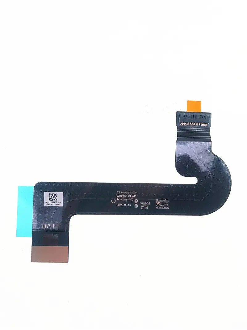 New Battery Connector Flex Cable IDB60 DA30001VN10 LF-M557P 07TDRK 7TDRK for Dell Precision 16 5680 M5680