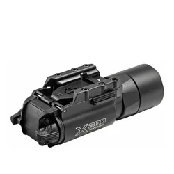 FX-X300U Tactical Flashlight, Outdoor White Light, Hanging Under the Flashlight, Leather Rail, Survival Accessories, N051