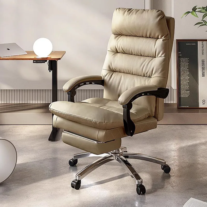 

Relaxing Armchair Office Chairs Recliner Computer Modern Boss Office Chairs Swivel Luxurious Office Furniture Chaise Bureau LLOC