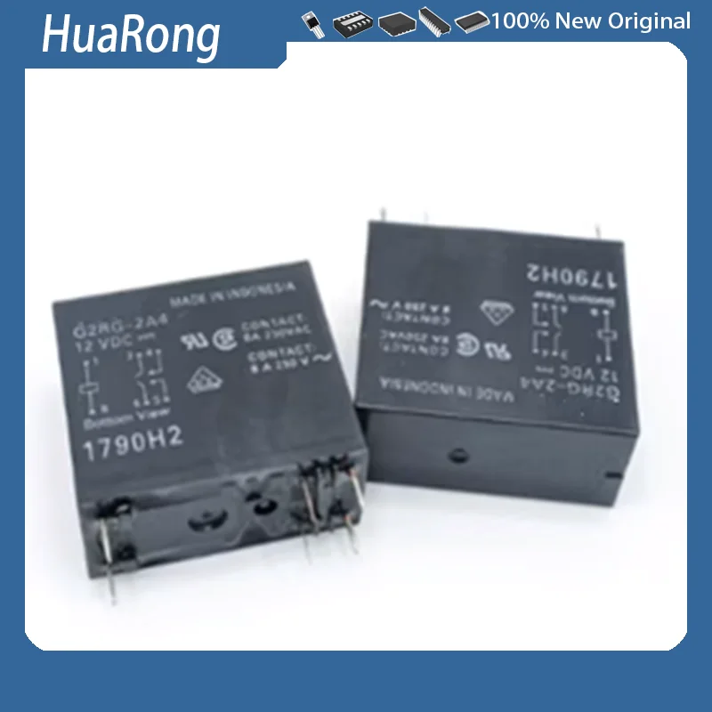 5Pcs/Lot G2RG-2A4 12VDC G2RG-2A4-24VDC