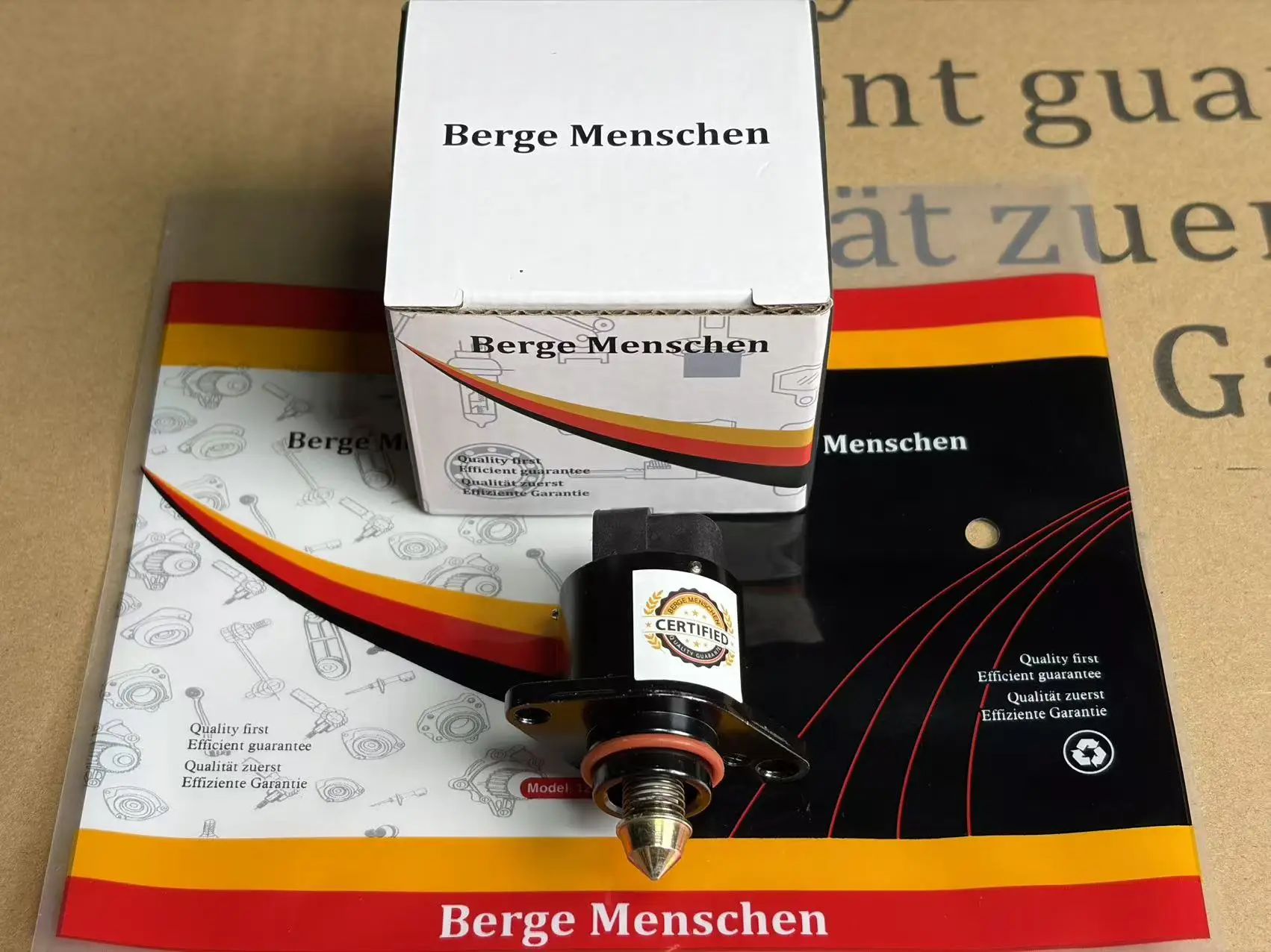 Berge Menschen 93744675 Pack of 5 Idle Air Control Valve Compatible with Chevrolet Aveo Pontiac Wave Daewoo 1.6L 04-08 No: 17059602 96434613 59602 Auto Parts