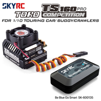 SKYRC TORO TS160 160A Brushless Sensored ESC w/6V/7.4V BEC For 1/10 Touring Car Buggy Crawlers