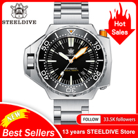 Steeldive Proplof SD1969 Bi-direction Bezel 1200m waterproof NH35 Automatic 56MM oversize Sapphire Glass mens dive watch