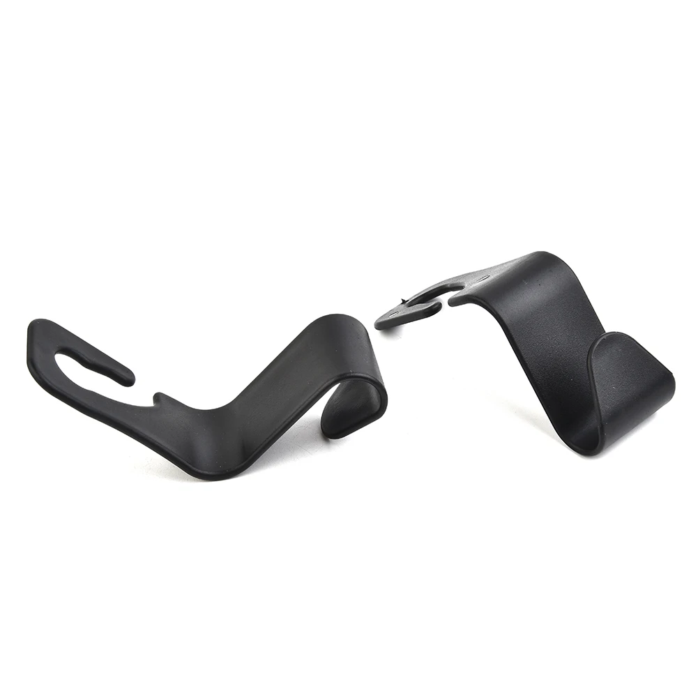 Sturdy Car Back Seat Bag Hooks, 4PCS Headrest Hanger Storage Groceries, Eco friendly PP Material, Keep Your Car Tidy