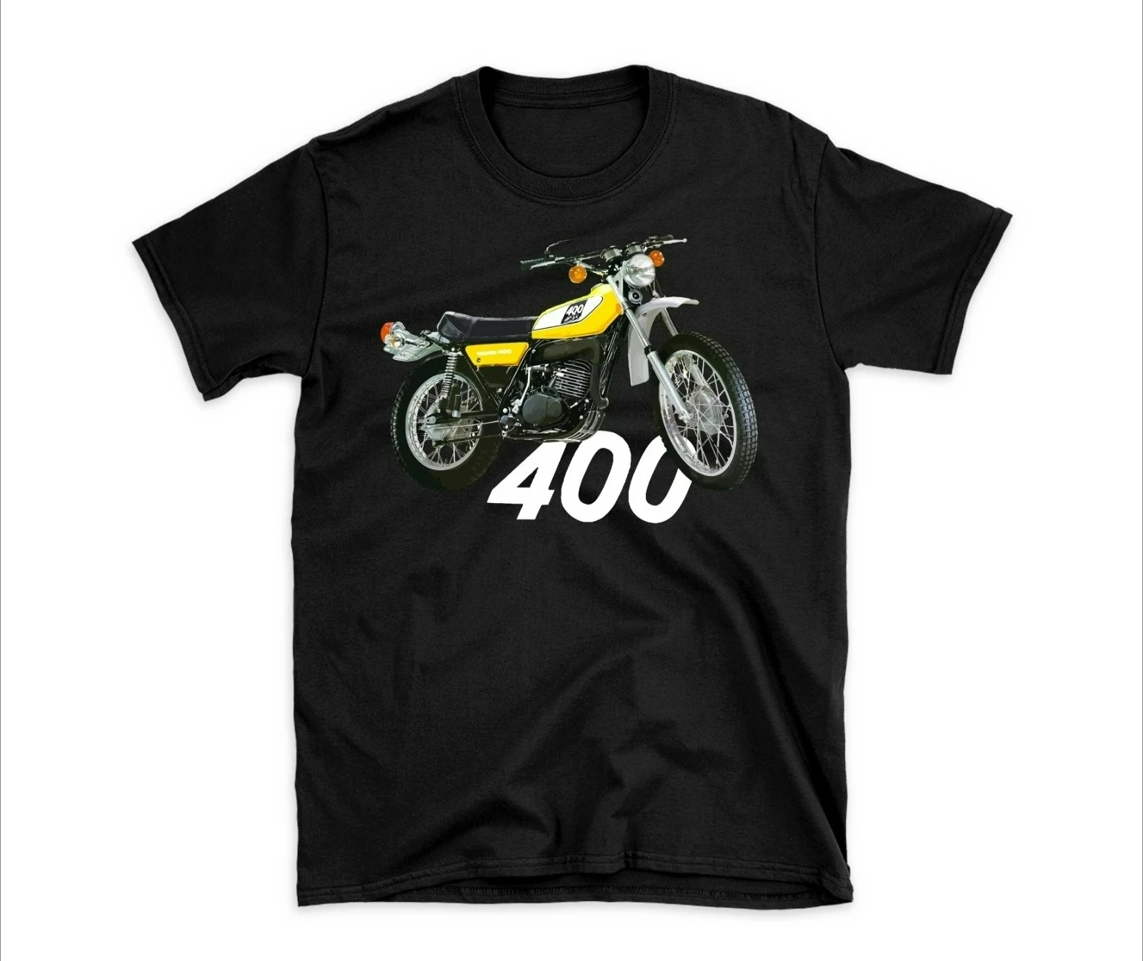 

Classic Japanese DT400 Dirt Bike Motorcycle T-Shirt 100% Cotton O-Neck Short Sleeve Summer Casual Mens T-shirt Streetwear