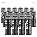 USB AA 3400mWh 16PC