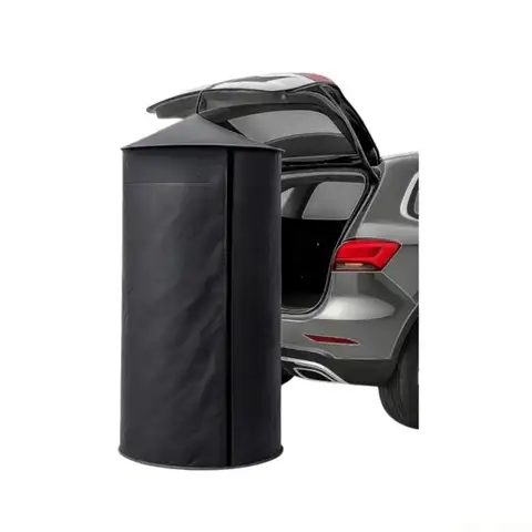 U2JB Canvas Privacy Tent for Vehicle Changing at Beach and Camping Stops, Outdoor Shelter with Front