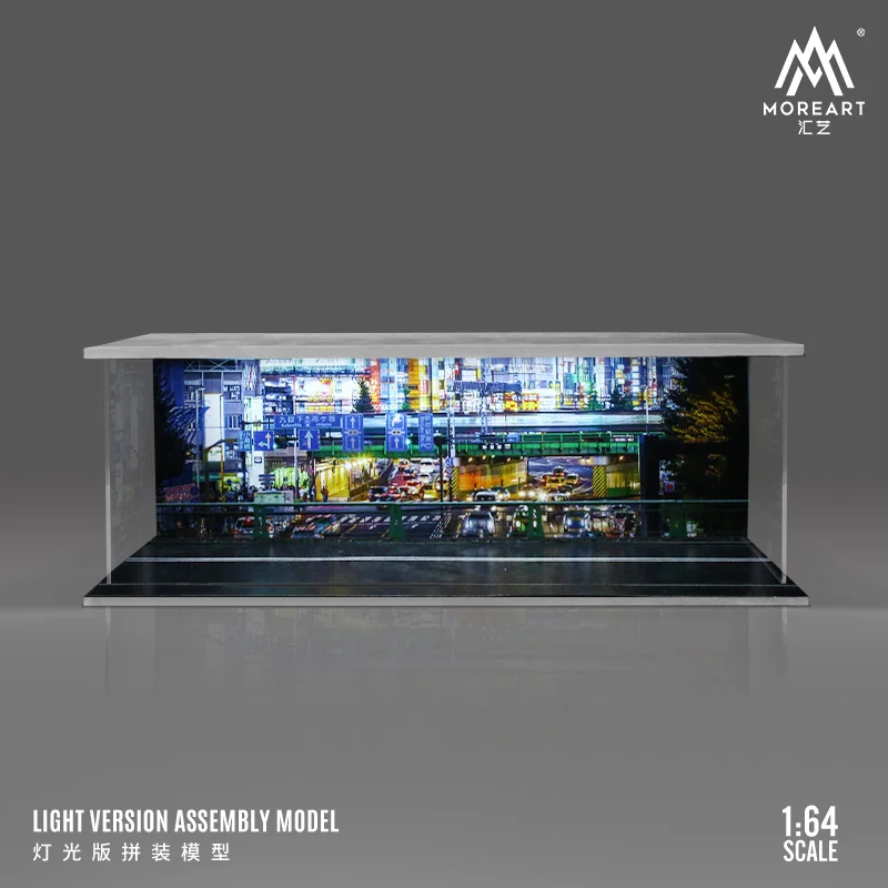 

MoreArt1:64 city street lighting version assembly scene -D type