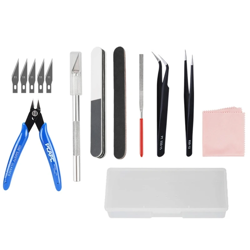 896F 3D Printer Tools Resin Removal Cleaning Deburring Tool Sanding Disassembly