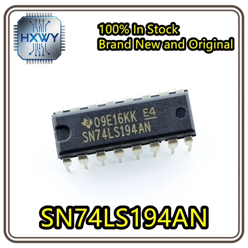 (10/50 pieces) SN74LS194AN PDIP-16 4-bit Bidirectional General Purpose Shift Register Brand New Original Stock Electronic