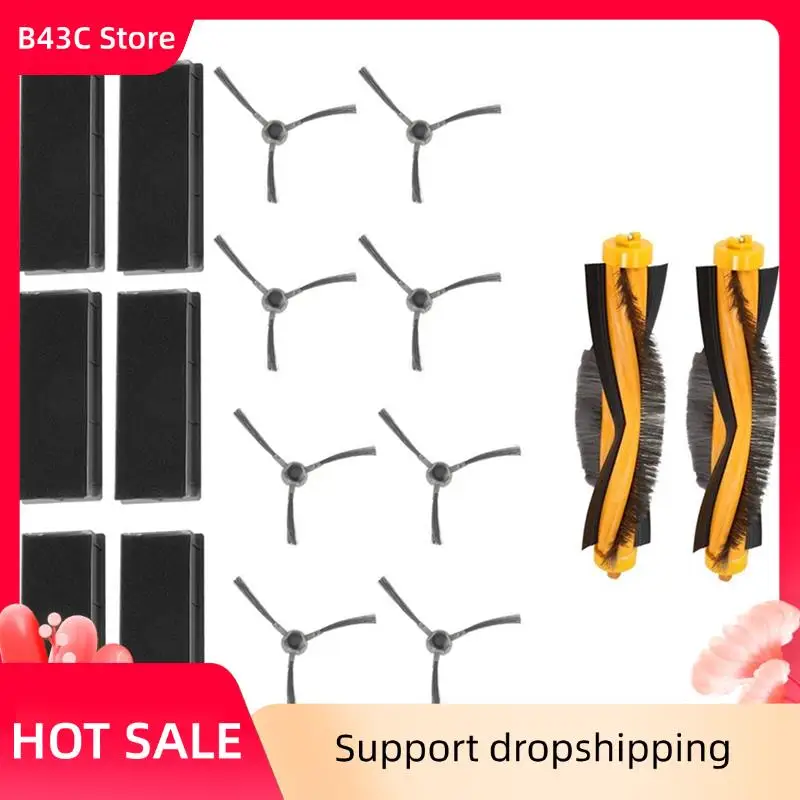 

B43C запасные части, основная щетка, фильтр, боковая щетка, запасные части для фильтра для робота-пылесоса ECOVACS DEEBOT 900 901