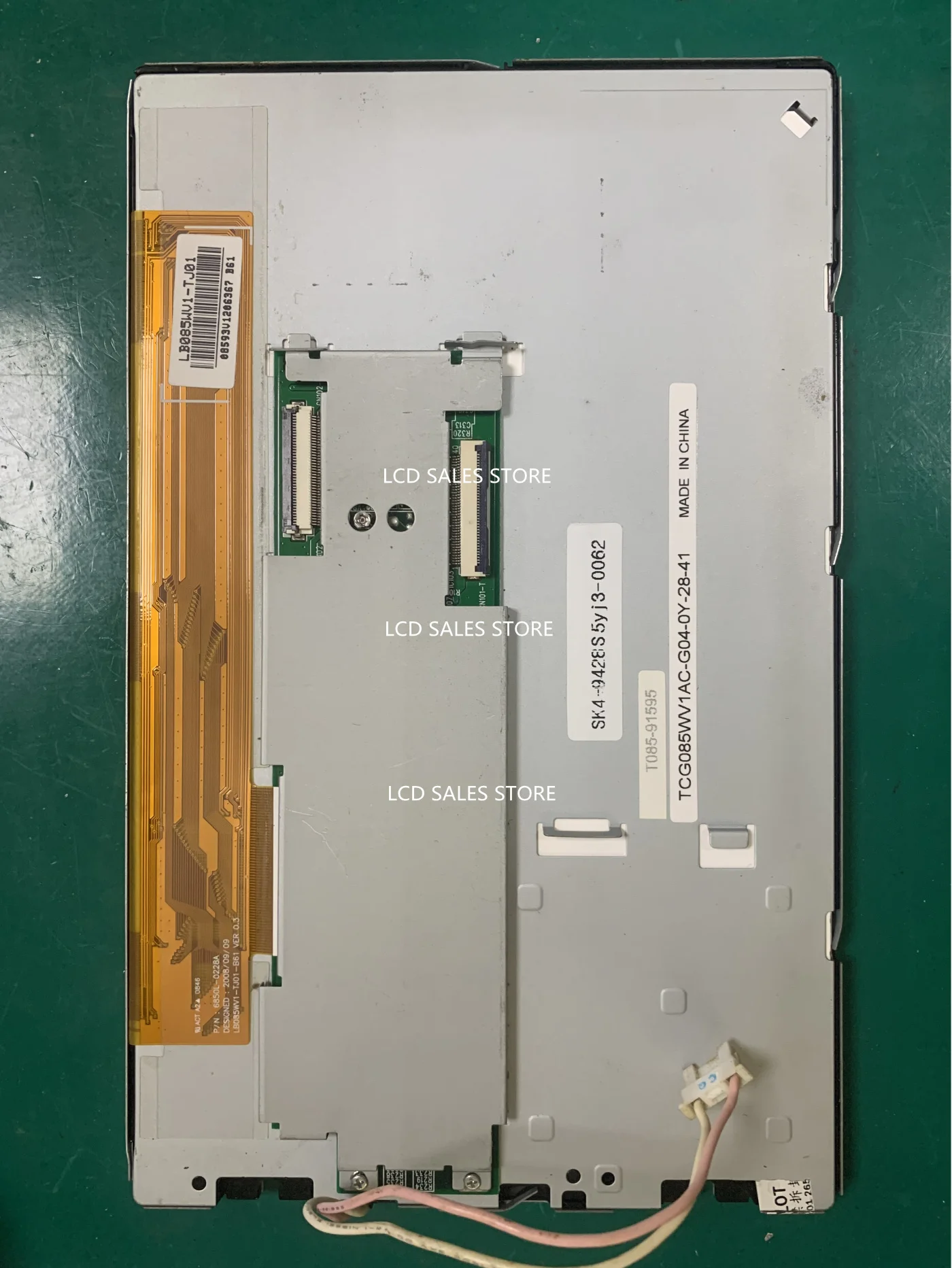 LCD-ANZEIGEBILDSCHIRM PANEL TCG085WV1AC-G04 KOMPATIBEL