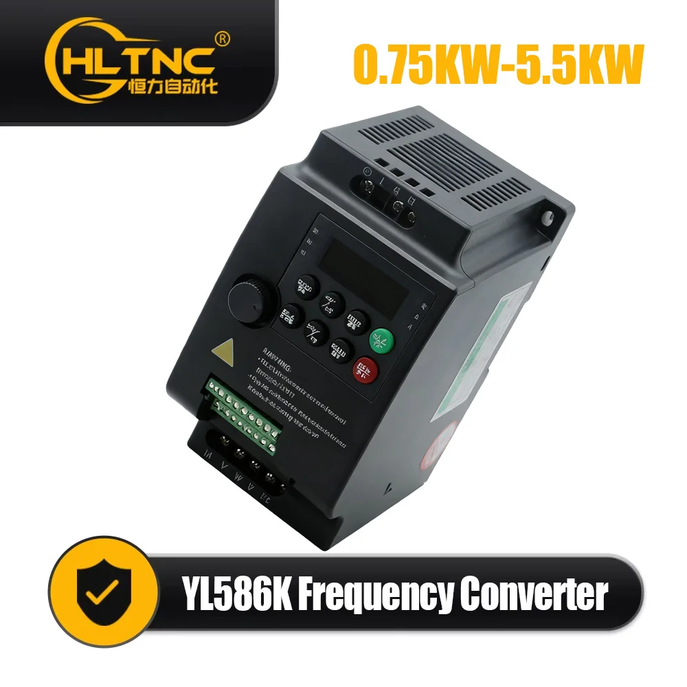 

0.75KW/1.5KW/2.2KW/3.7KW/5.5KW VFD Economical Variable Frequency Drive Converter Motor Speed Vector Control Small Inverter