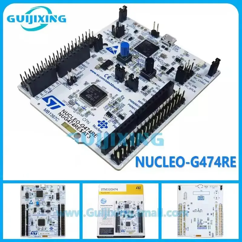 Оригинальный запас микроконтроллера NUCLEO-G474RE STM32G474RET6 STM32 макетная плата Nucleo-64