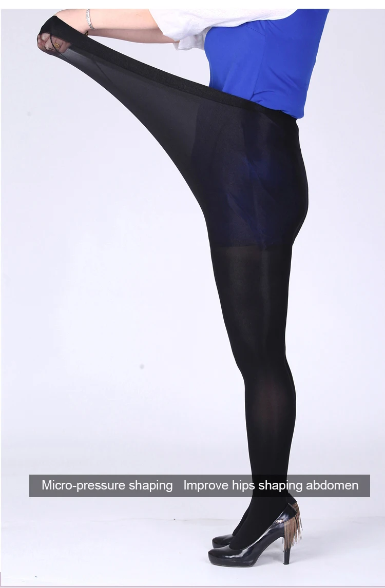 Frauen Winter Dicke Strumpfhosen Plus Größe Neue 600d Anti Haken Reißen Strumpfhosen Beständig Super Elastische Große Opaque Farbe Weibliche 2023 – Detail 3
