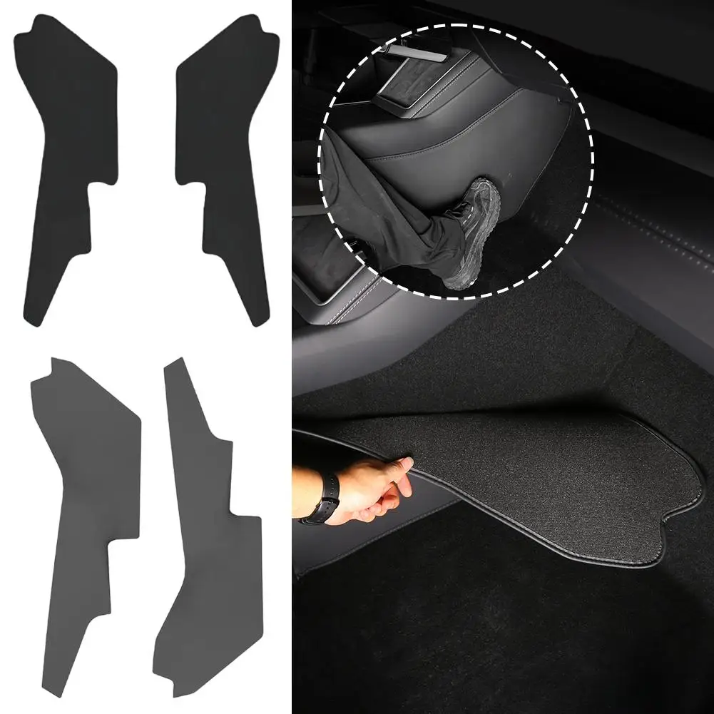 

Для Tesla Highland автомобильное центральное управление боковые защитные аксессуары Kick Air Kick Outlet Anti Pad Anti Pad Mat Y7E4