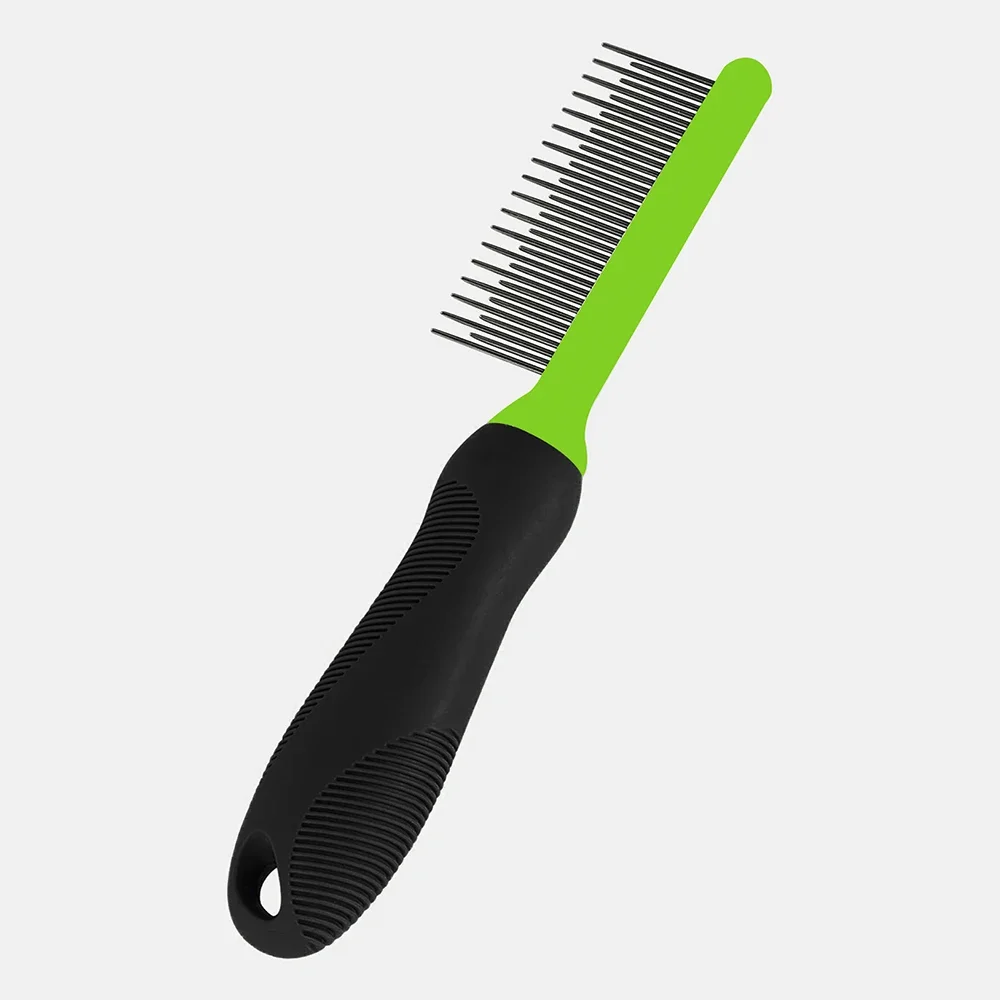 Pet Hair Grooming Comb With Long And Short Teeth For Dog Cat