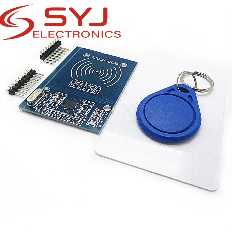 

Индукционный модуль радиочастотной идентификации RFID RC522, 1 шт.