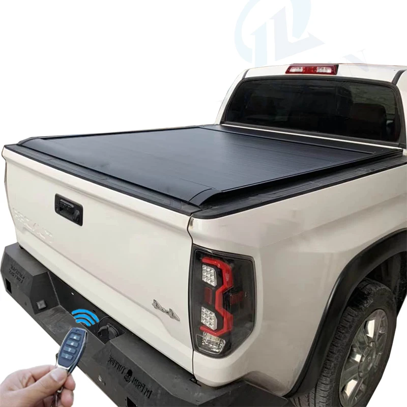 

4x4 Aluminum Retractable Tonneau Cover Truck Bed Covers Tonneau Cover for Navara 2014 Tundra