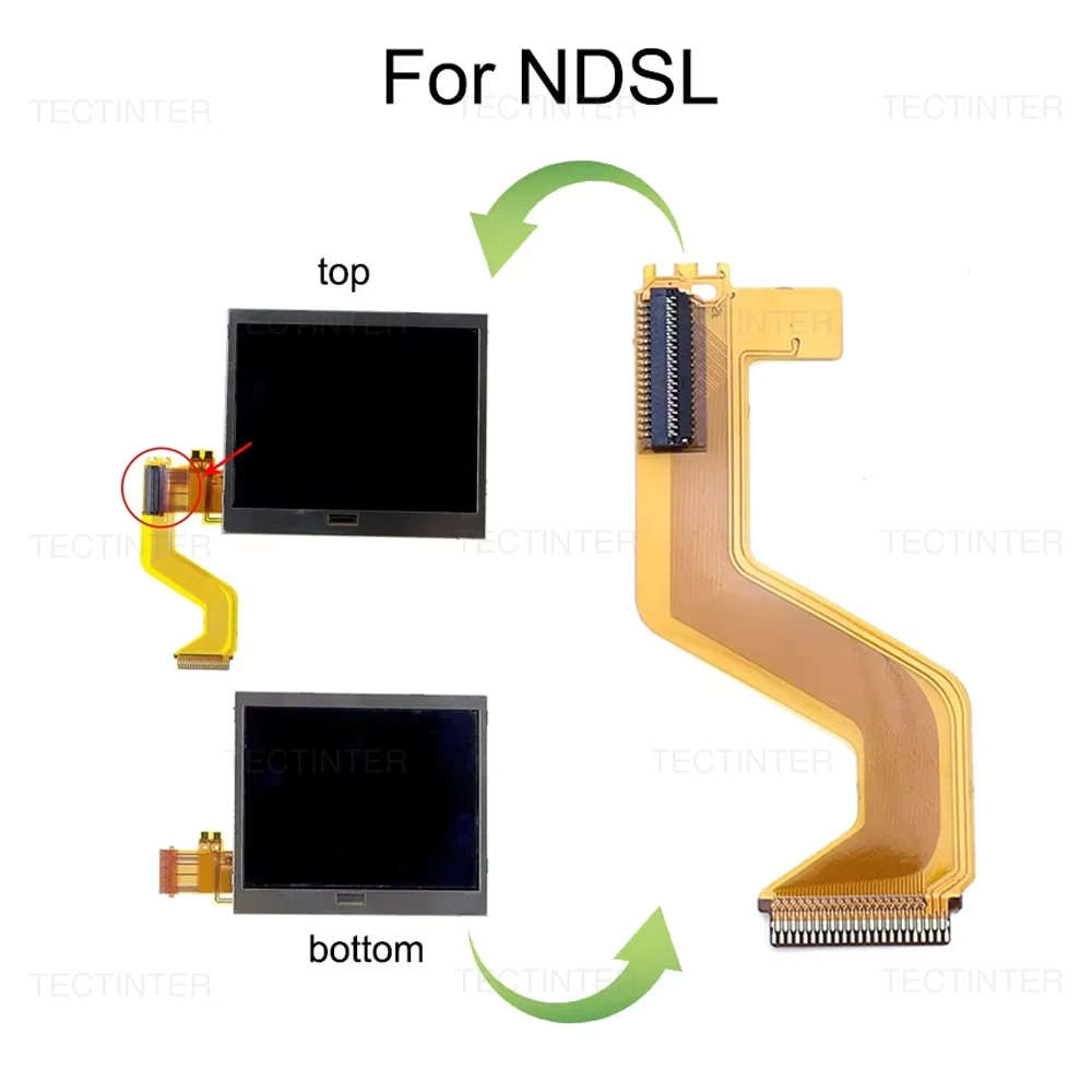 1pc for Nintendo DS Lite NDSL Modified LCD Screen Bottom Screen Change To Top Screen Flexible Ribbon Cable Replacement Part