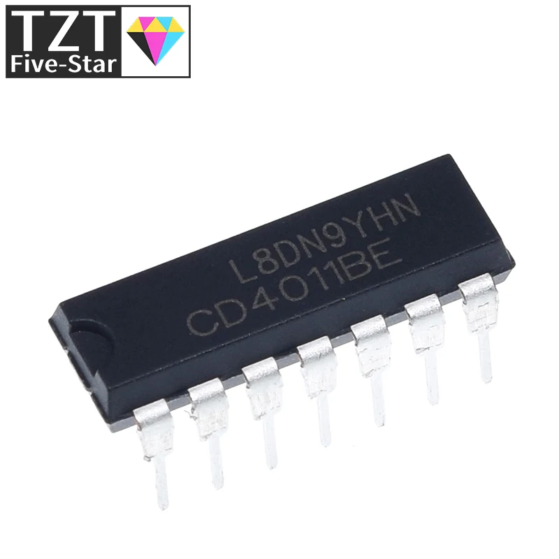 TZT 10/30PCS Voltage Regulation Module CD4011BE CD4011 4011BE